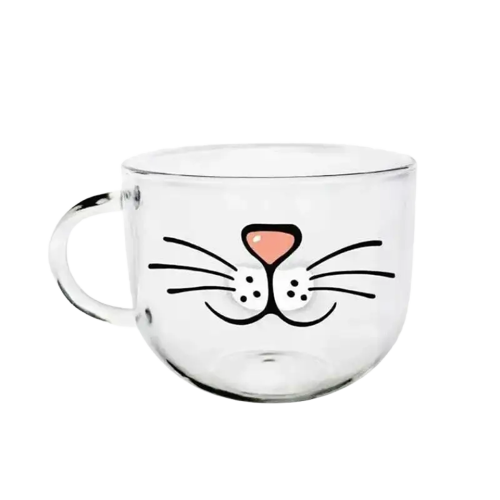 Mug Chat Transparent: Réveillez Vos Matins Avec Charme Et Joie! 540ml Transparent Background