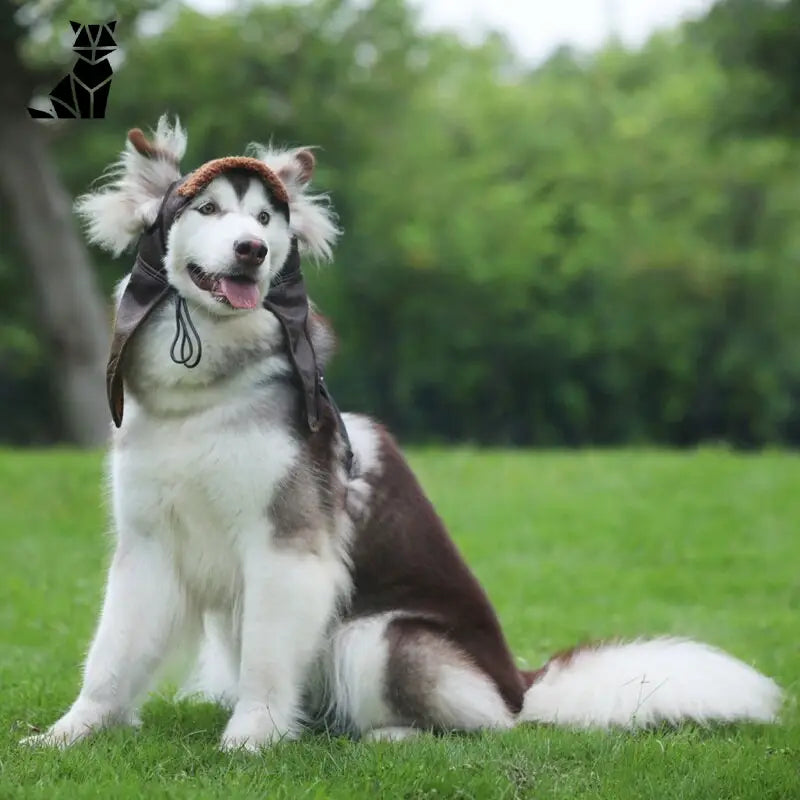 Bonnet pour Chien Aviateur WW2