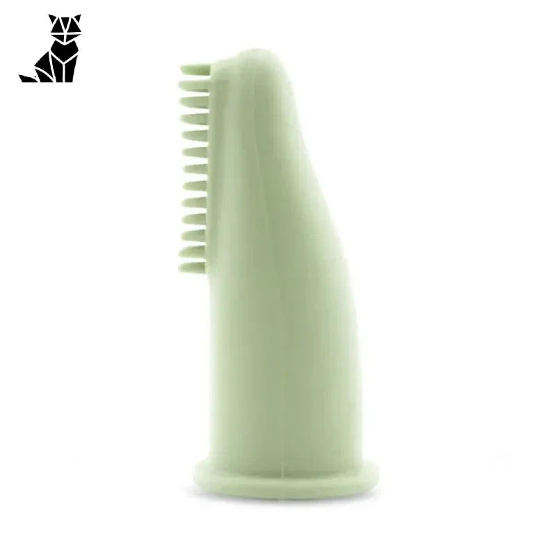 Brosse à dents super douce pour chiens et chats : Brosse à dents verte avec brosse à dents