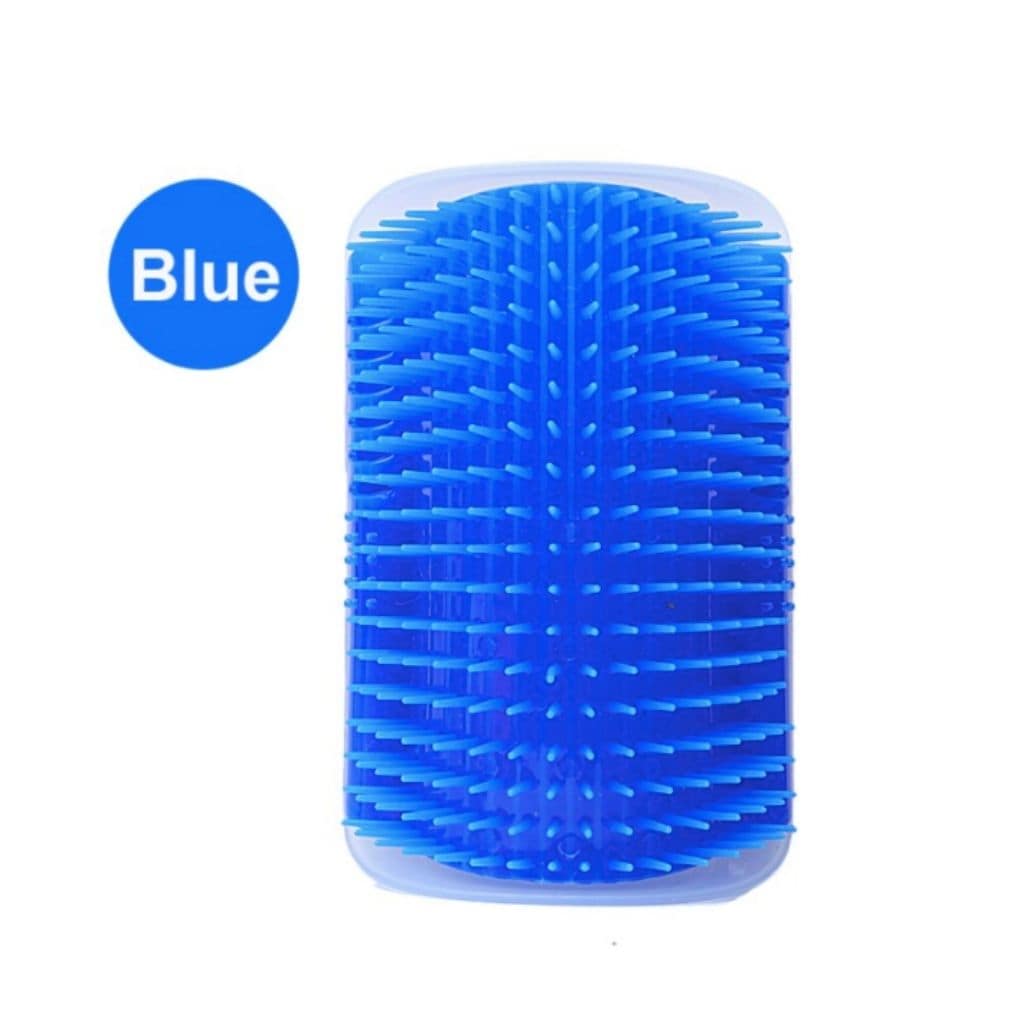 Brosse de massage à fixer pour chat