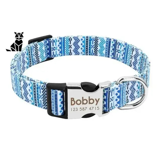 Collier Chien Personnalisable - Aztèque