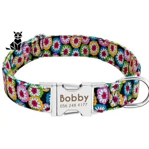 Collier Chien Personnalisable - Aztèque
