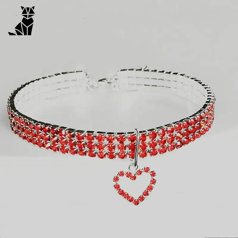 Collier pour chat avec diamants