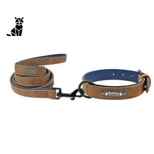 Collier Pour Chien En Cuir Personnalisable