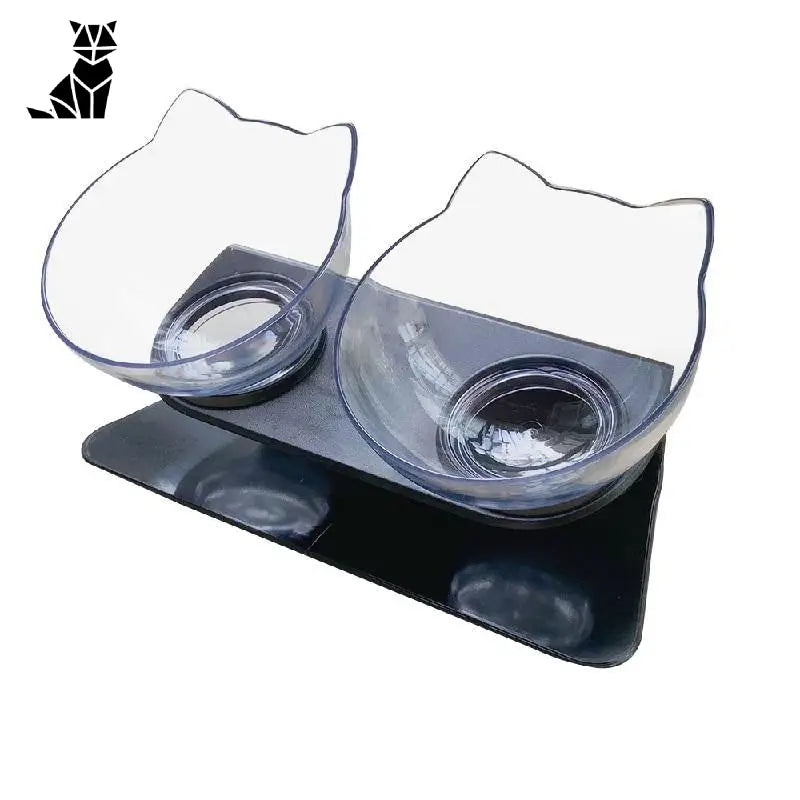 Gamelle Orthopédique Double Emploi: Eau et Croquettes