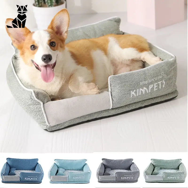 Lit Confortable pour Chien avec Nom Personnalisable - Chien Confortable, Sommeil Paisible