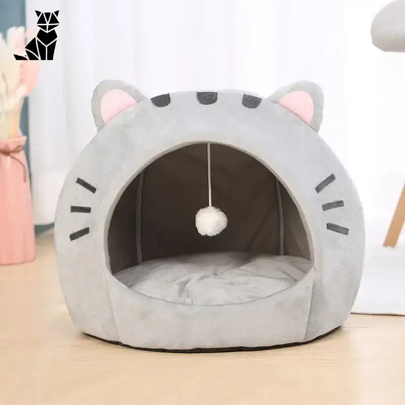 Panier à Tête de Chat Tête: le Lit Idéal pour votre Chat