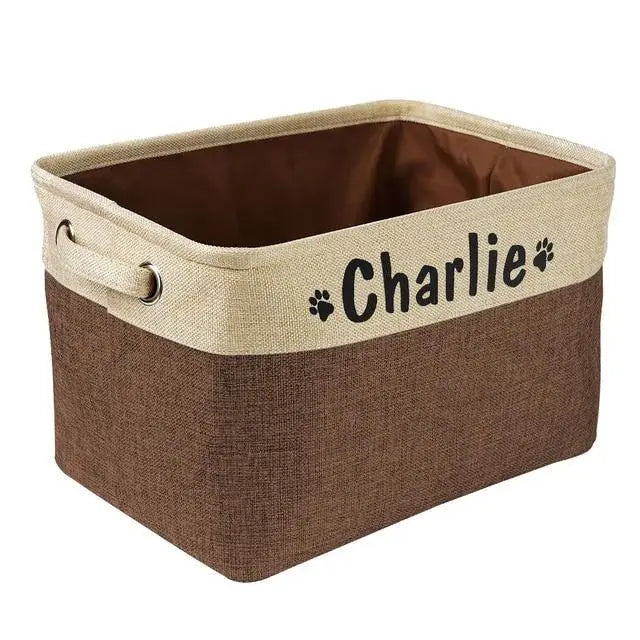 Panier De Rangement Personnalisable Pour Chien / Chat