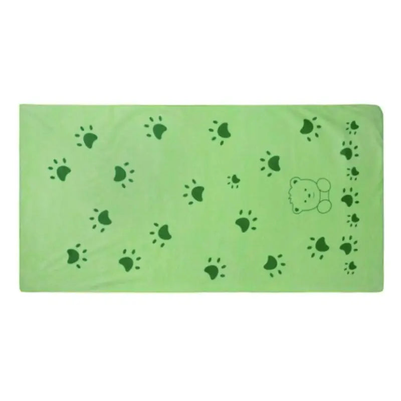 Serviette de bain en super fibre pour chien