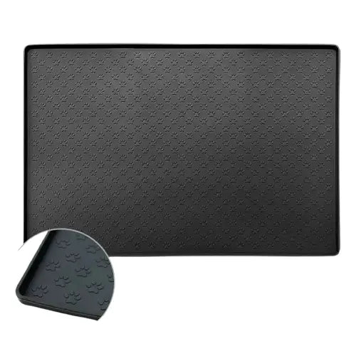 Tapis de gamelle en silicone imperméable et anti Transparent Background