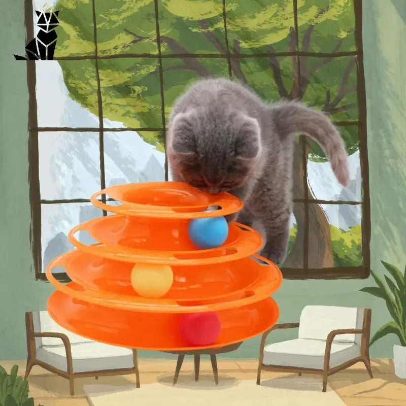 Tour de jeu pour chat | TowerBall™