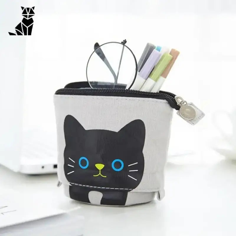 Trousse Chat Kawaii: Ajoutez Une Touche Féline à Votre école!